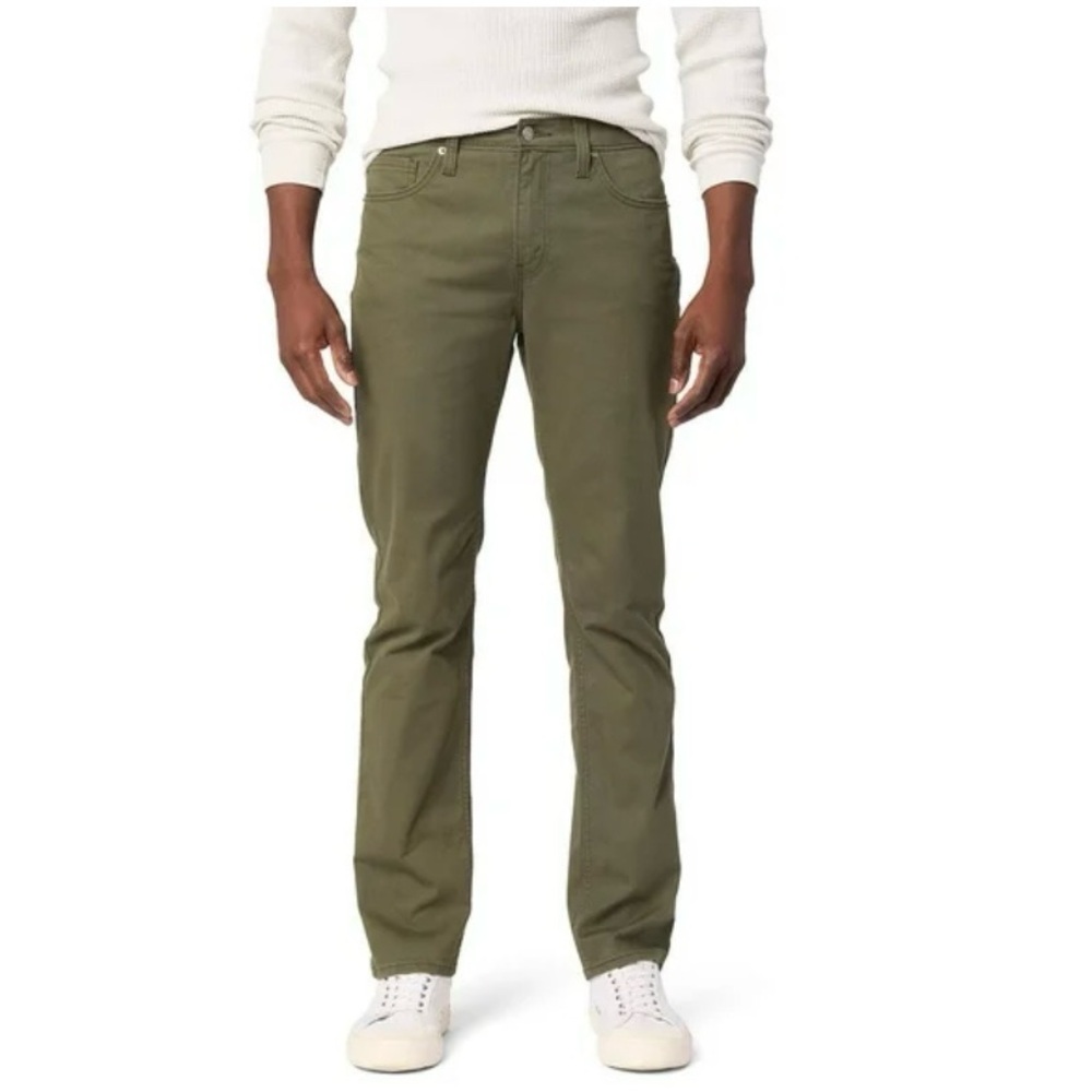 Levi Strauss Signature S47 Men’s Regular Taper Jeans Gray-Green Size 34 x 32.